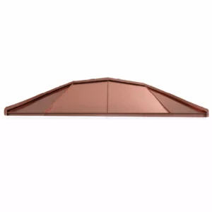 Copper roof finish