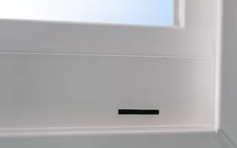 Patio door weep hole system