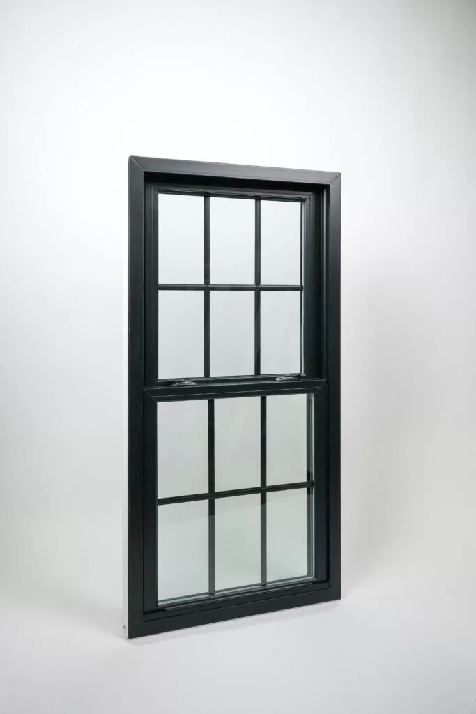 Bold Black Interior Vinyl Windows & Doors