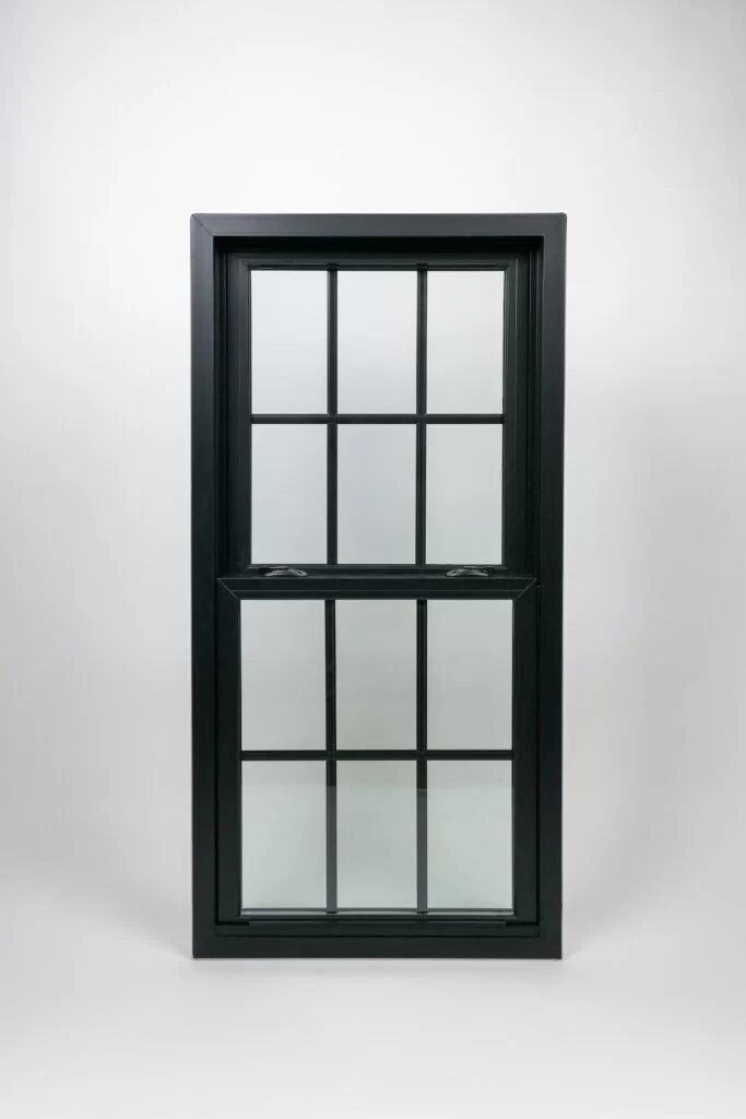 Bold Black Interior Vinyl Windows & Doors