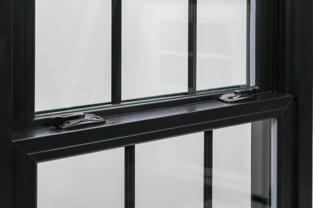 Bold Black Interior Vinyl Windows & Doors